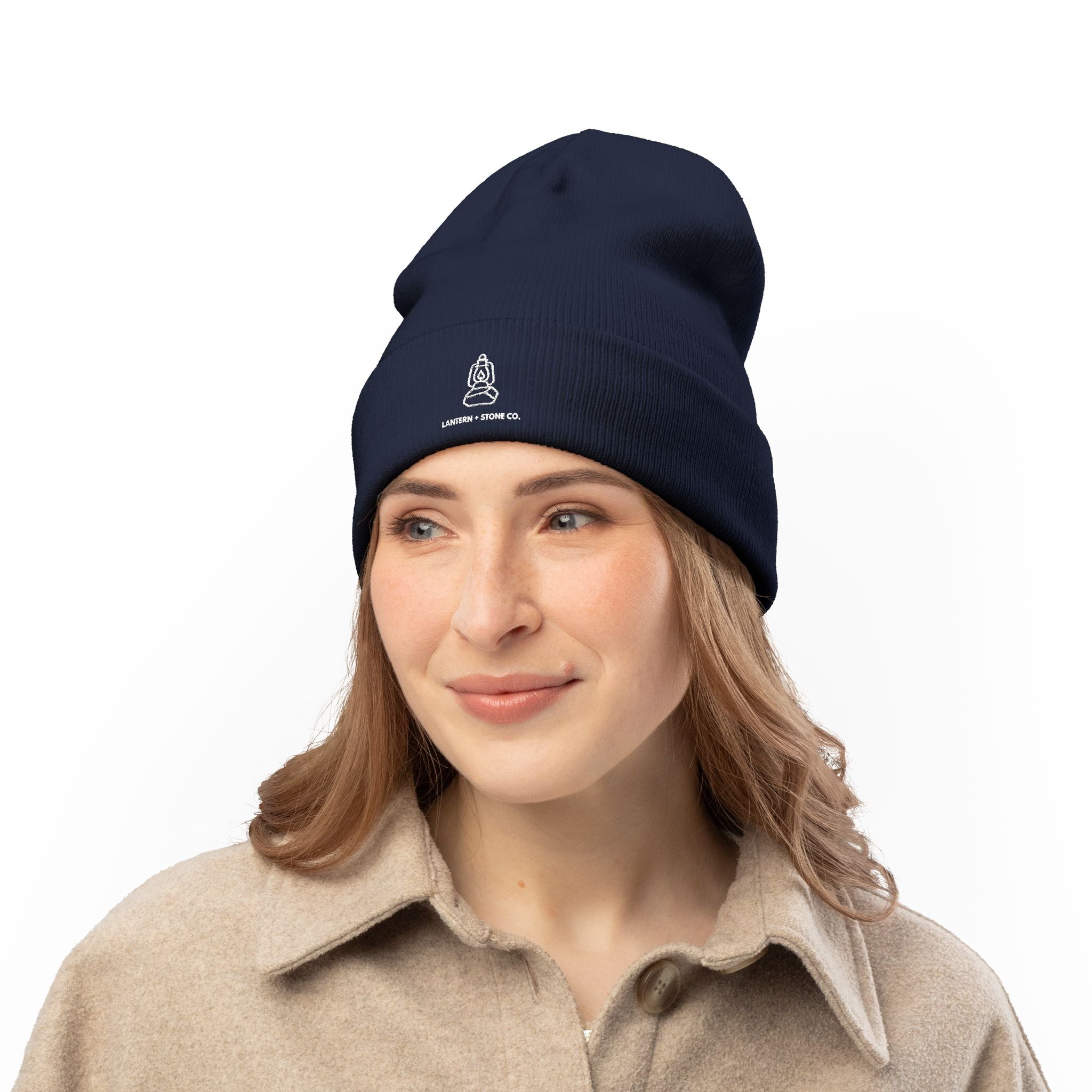 Everyday Beanie- Embroidered