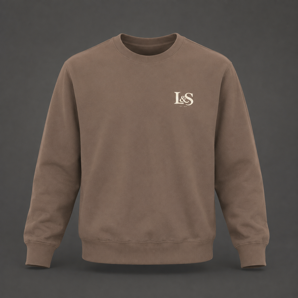 The Signature Monogram Crewneck