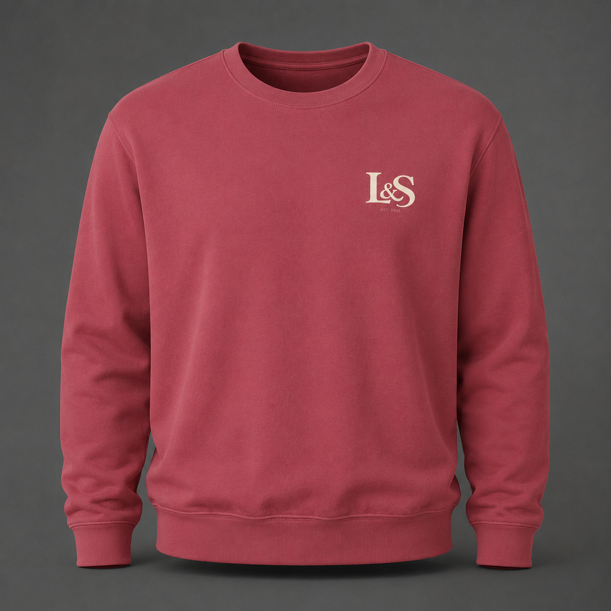 The Signature Monogram Crewneck