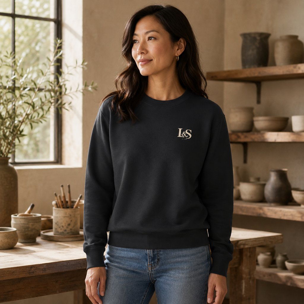 The Signature Monogram Crewneck